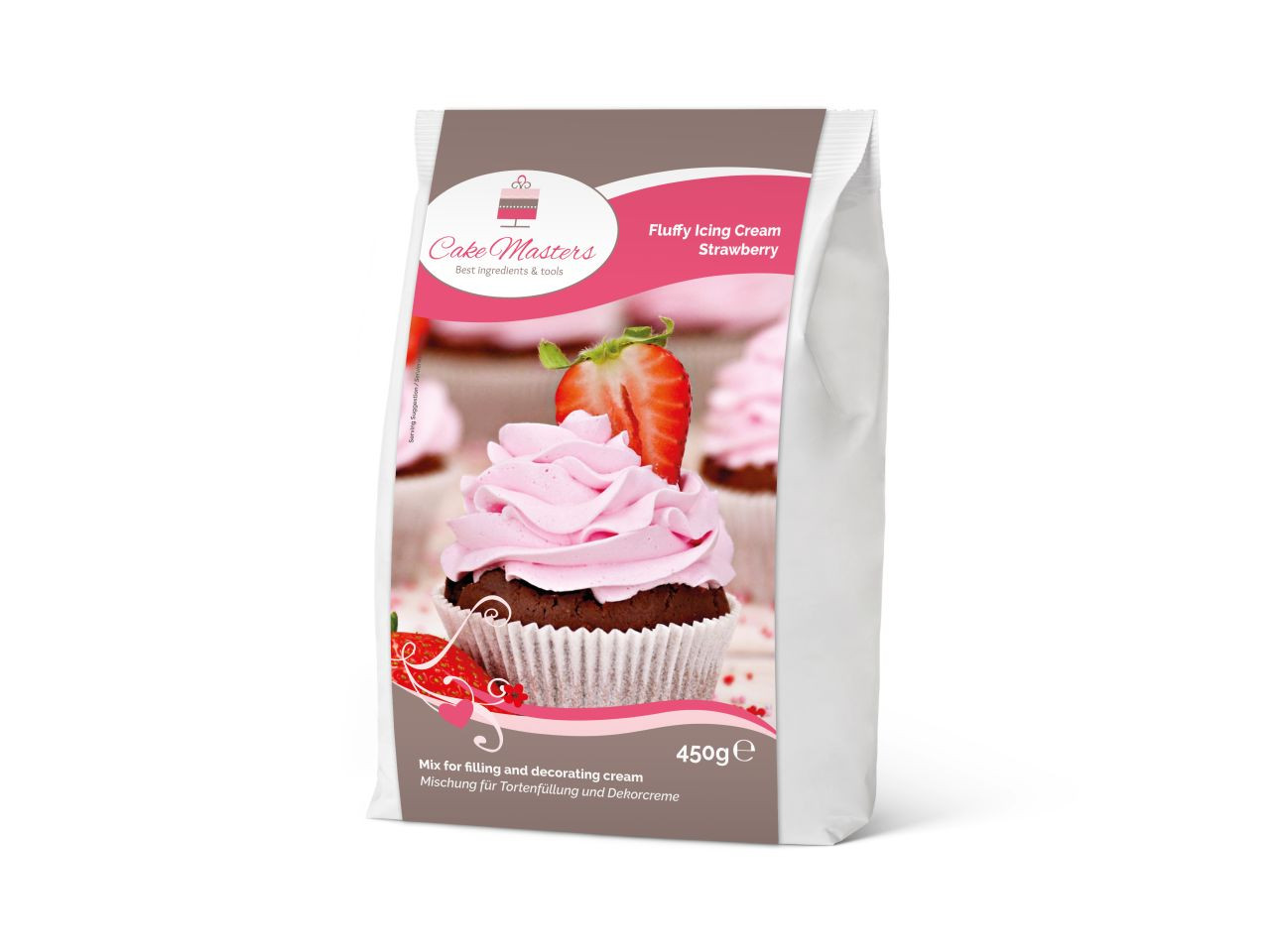 Habkönnyű Eperalap mix 450g