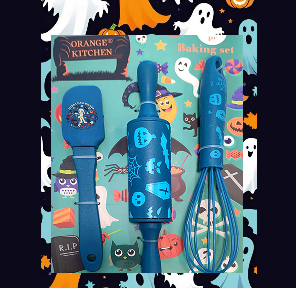 Halloween kis cukrász szett