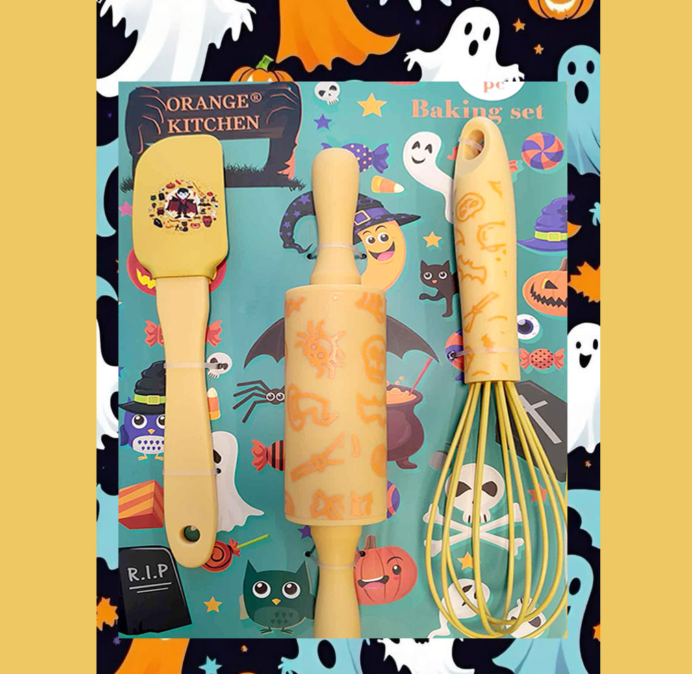 Halloween kis cukrász szett