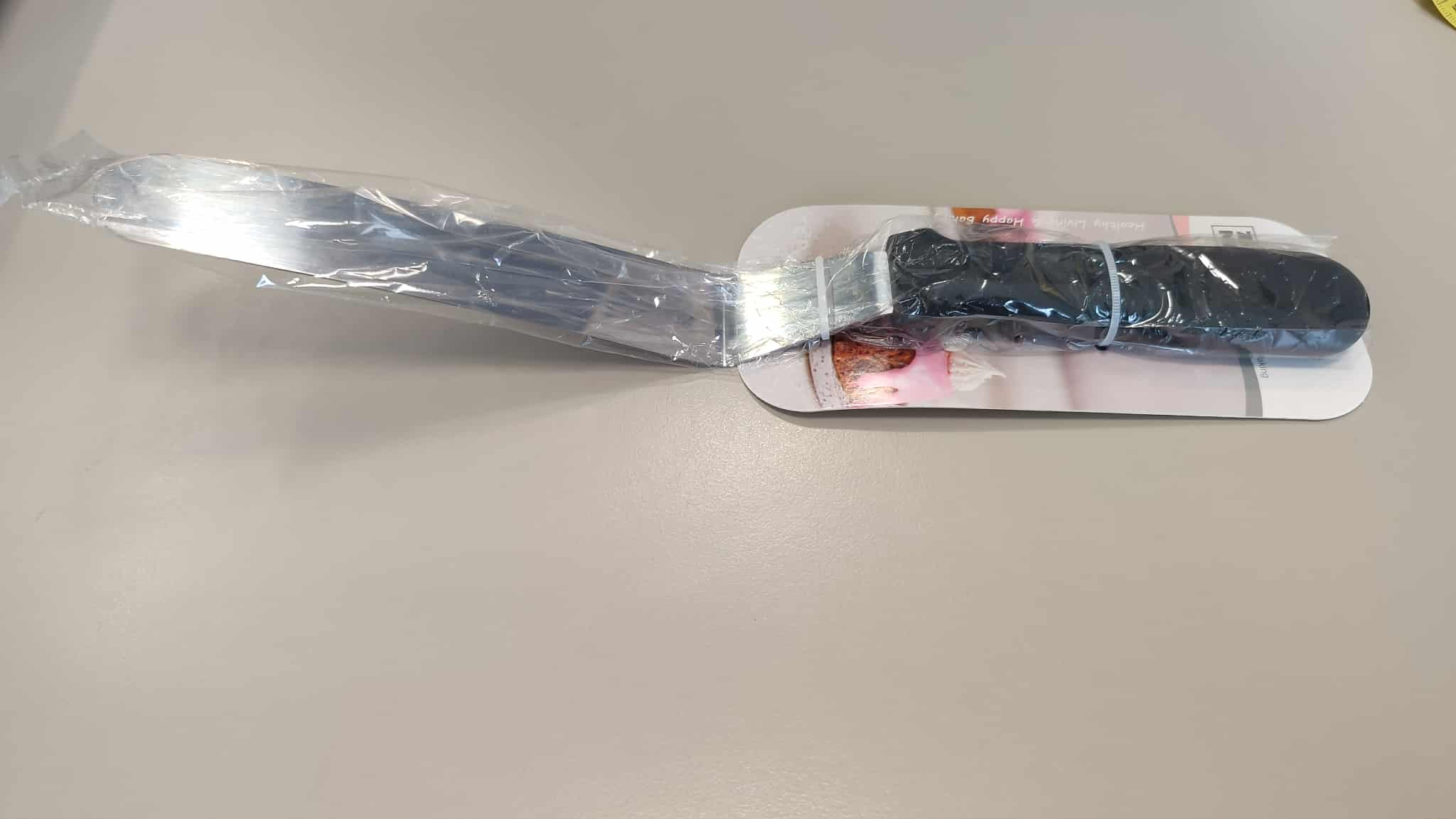 Hajlított kenőkés 32 cm