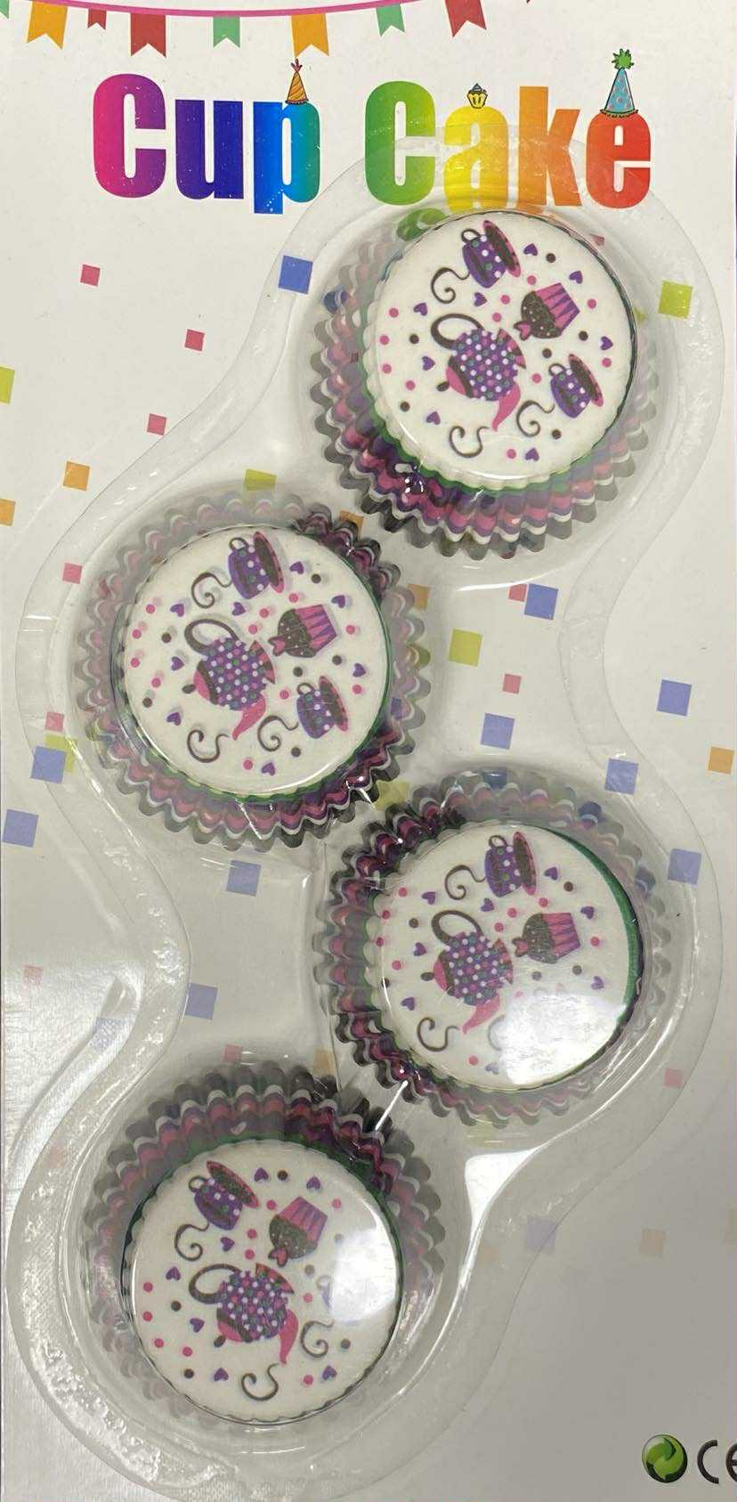 Mini muffin papír (kapszli) - délutáni teázós
