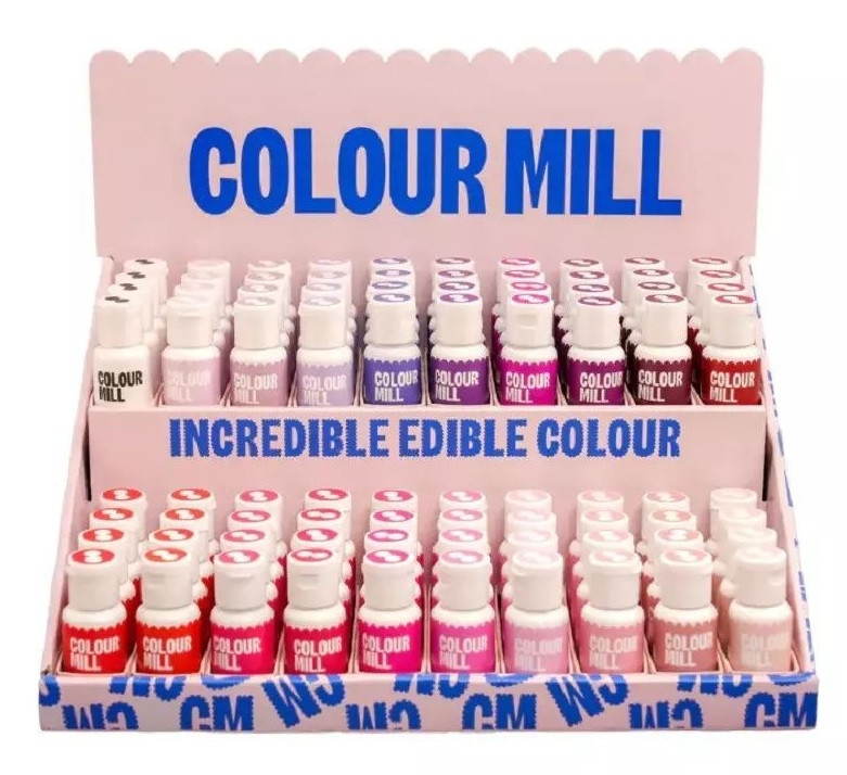 Colour Mill Olajbázisú gélfesték ételfestékek