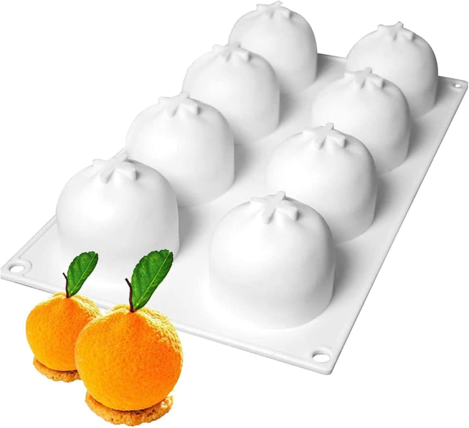 Mandarin Narancs szilikon mousse forma