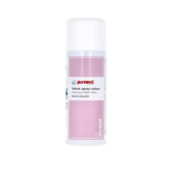Pavoni bársonyspray rózsaszín 400ml