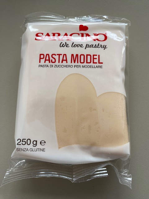 Saracino rose beige modellező massza 250g