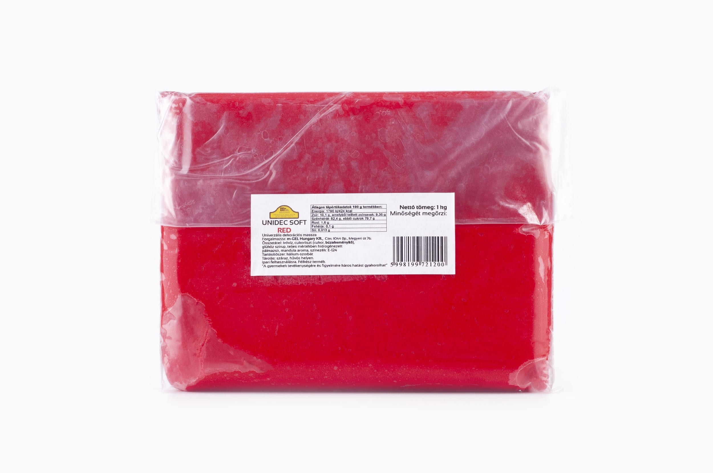 UNIDEC SOFT piros 1 kg