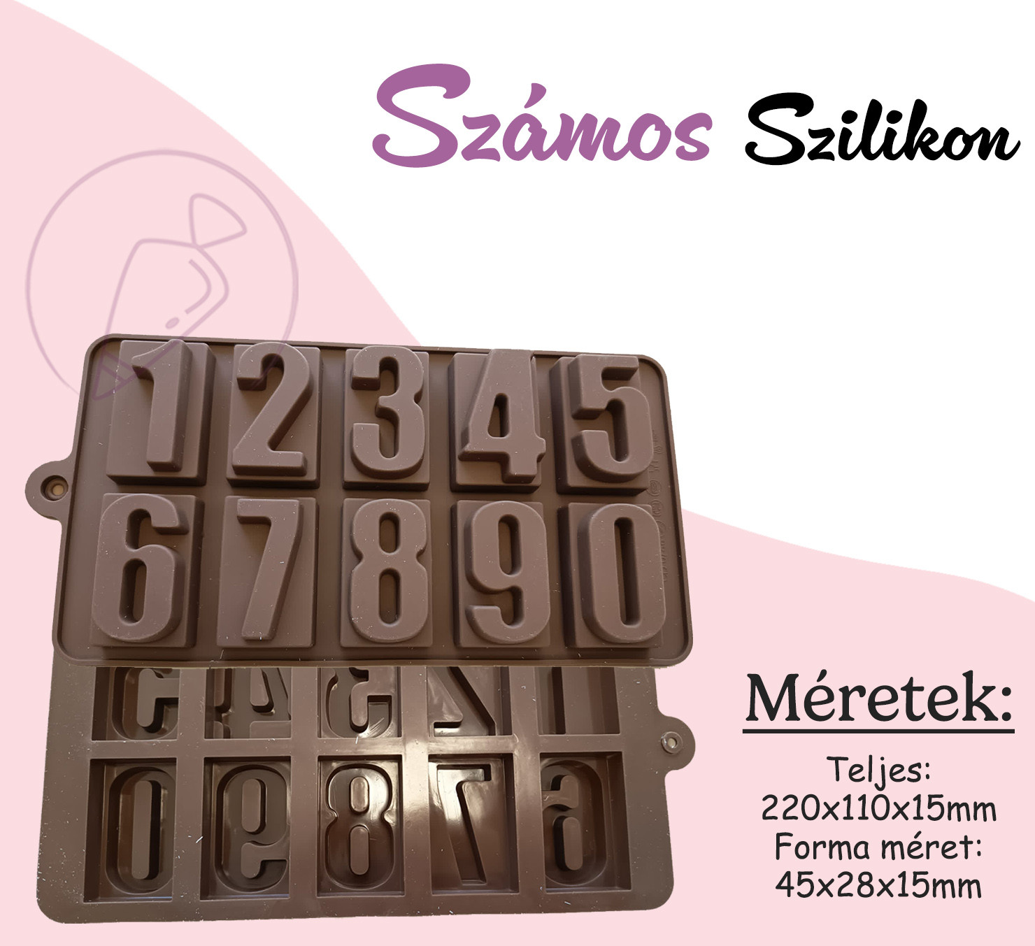 Számos szilikon forma
