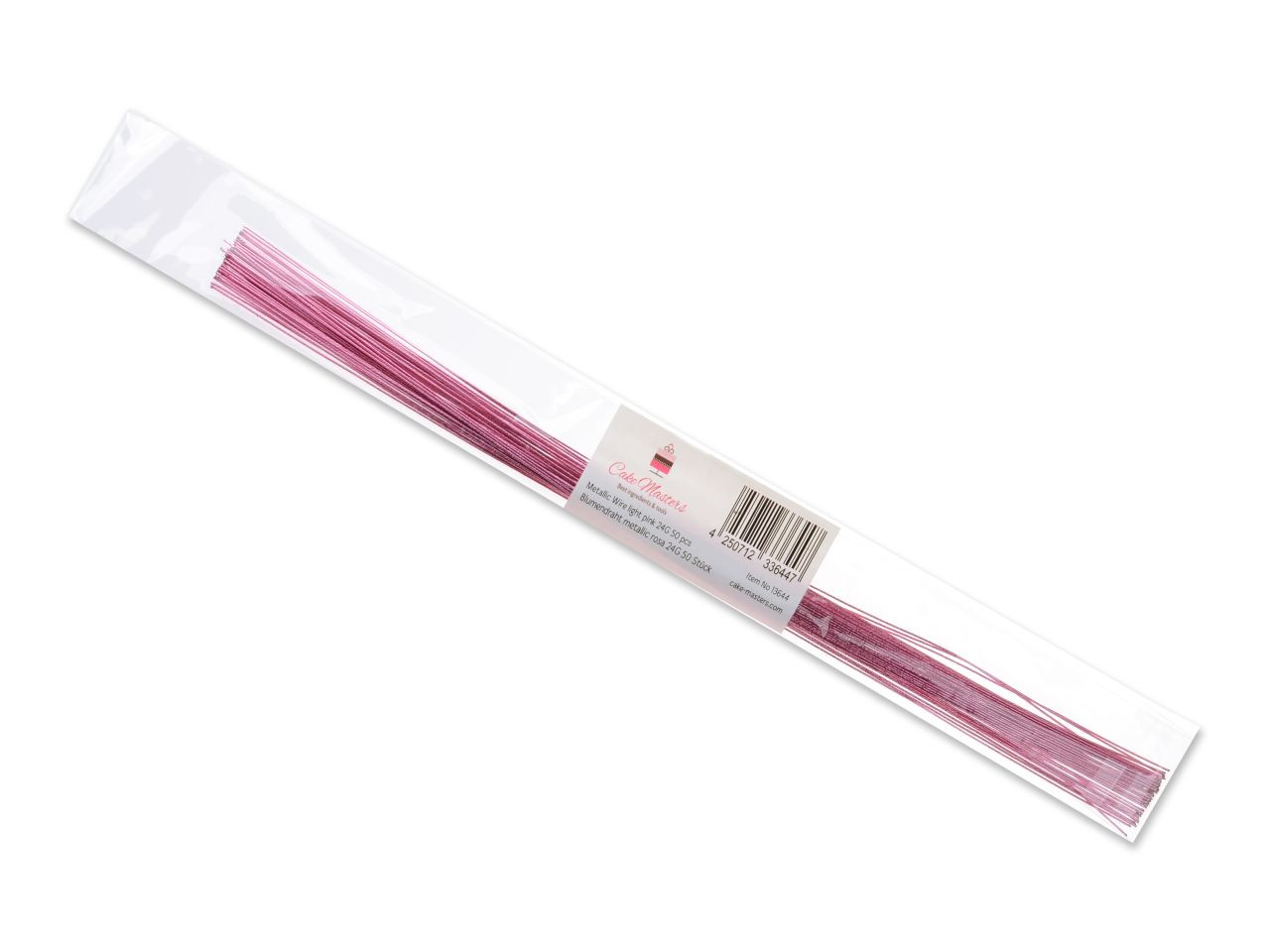 Virágdrót metál rose 20-as