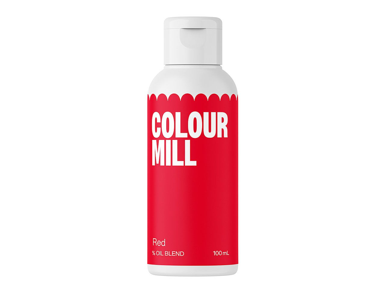 Colour Mill Oil Blend olajbázisú ételszínezék, piros, 100 ml