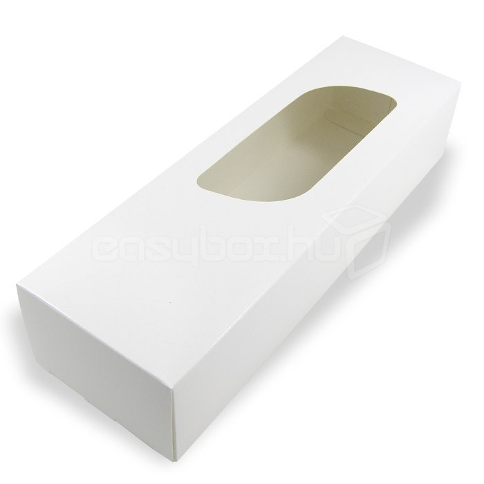 Bejglidoboz Fehér ablakos 29x9x6cm