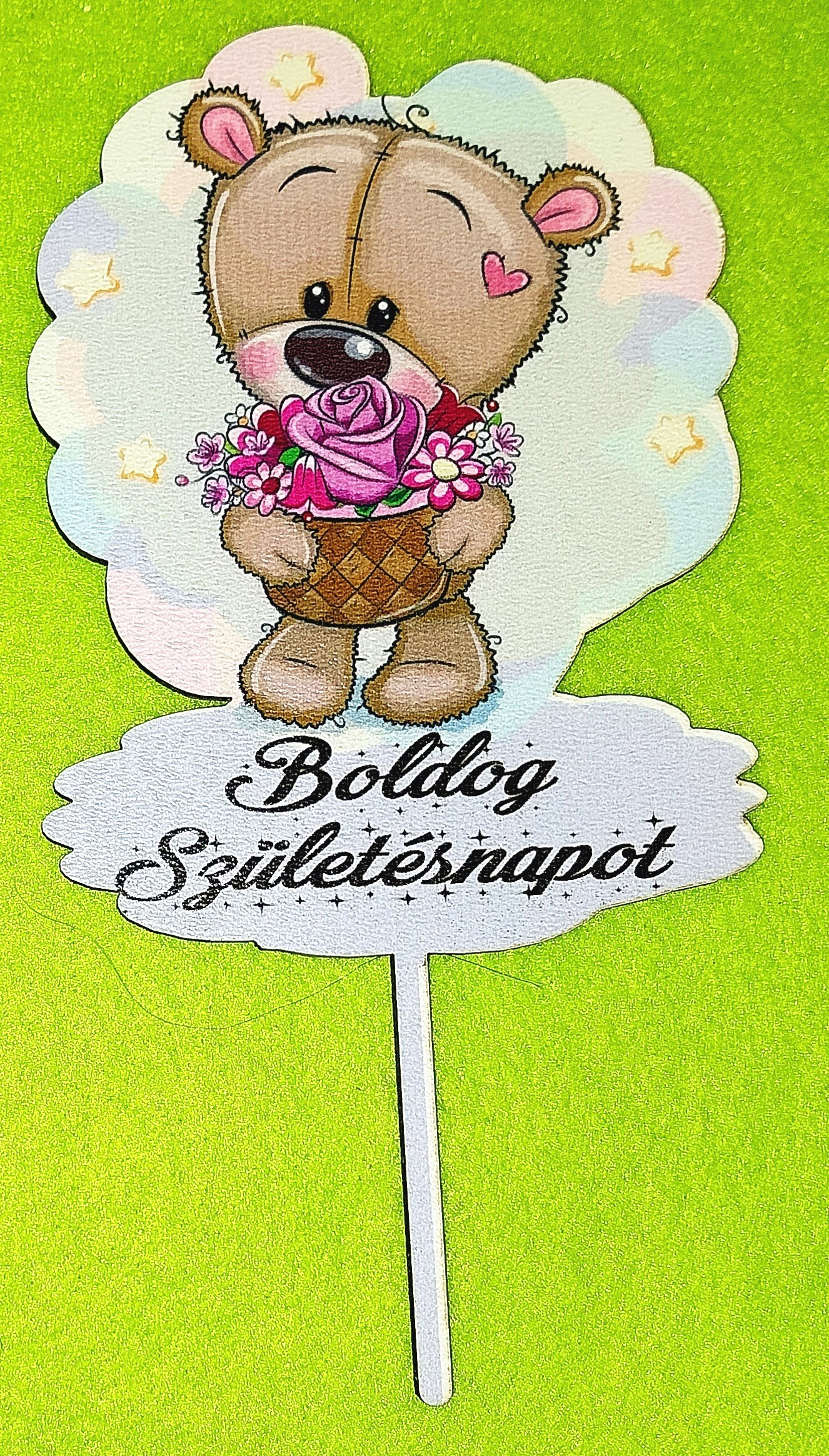 Macis Boldog Születésnapot beszúró
