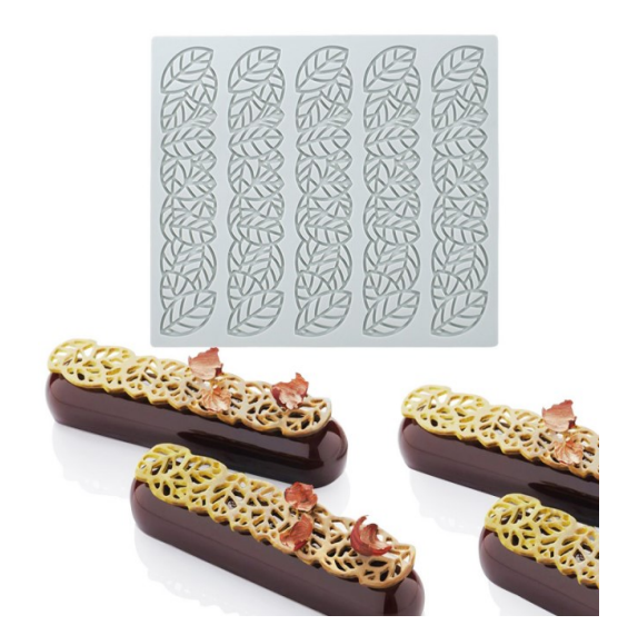 Szilikon dekor éclair díszek