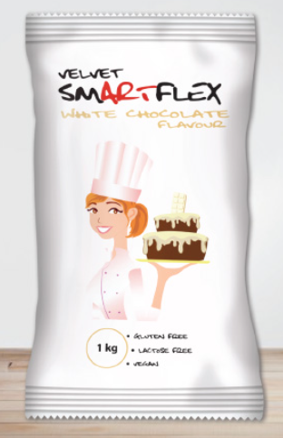 Smartflex Velvet Fondant Fehércsokoládés 1kg