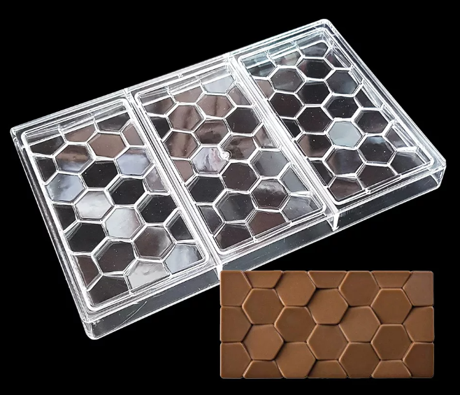 Hexagon Polikarbonát táblás csokoládé