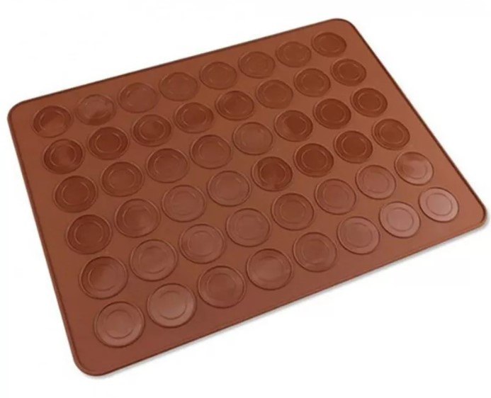 Macaron szilikon sütőlap 48 üreges