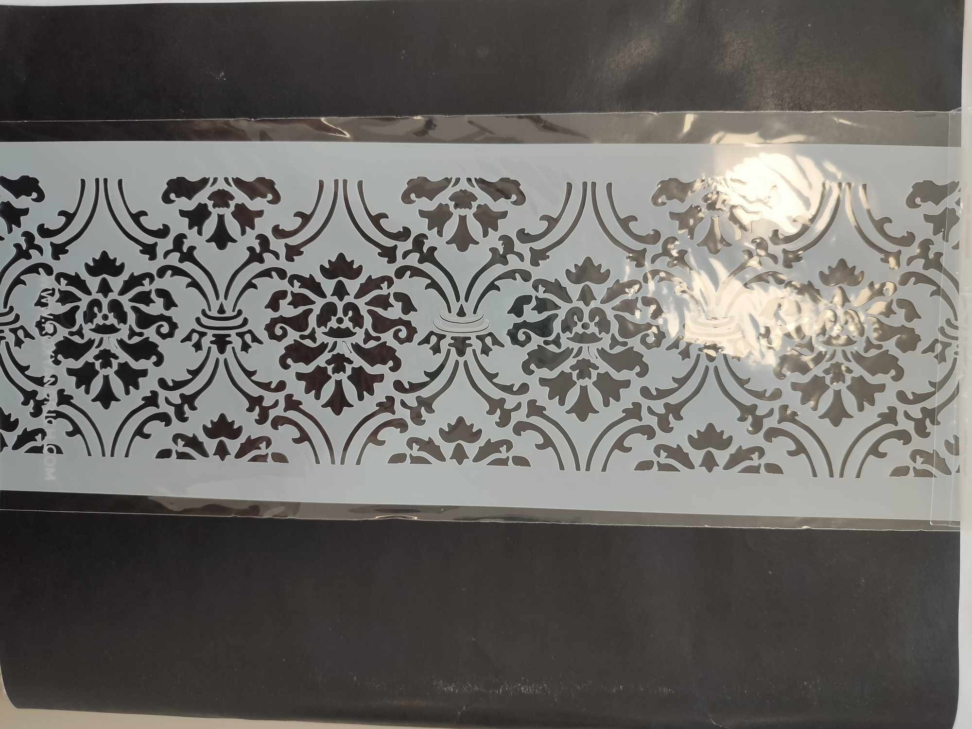 Damaszkuszi Stencil 2. 29x10cm