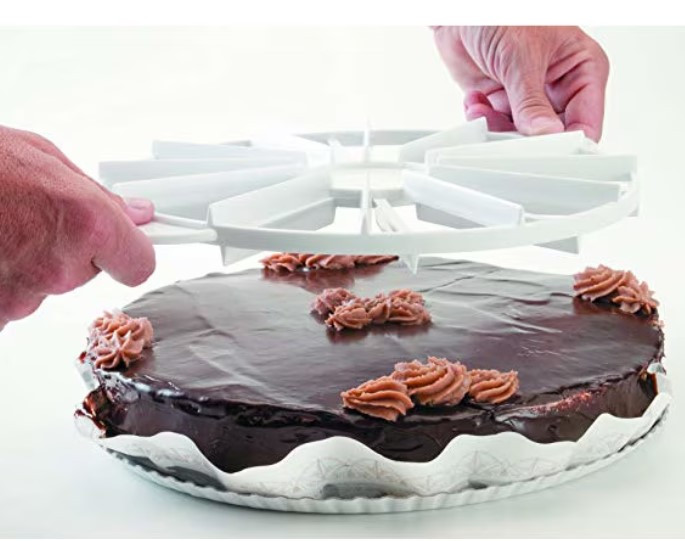 Tortaszelet jelölő - Tortaosztó 10/12 szeletes