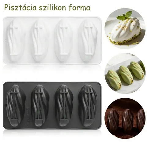 Pisztácia mousse szilikon forma 4db-os