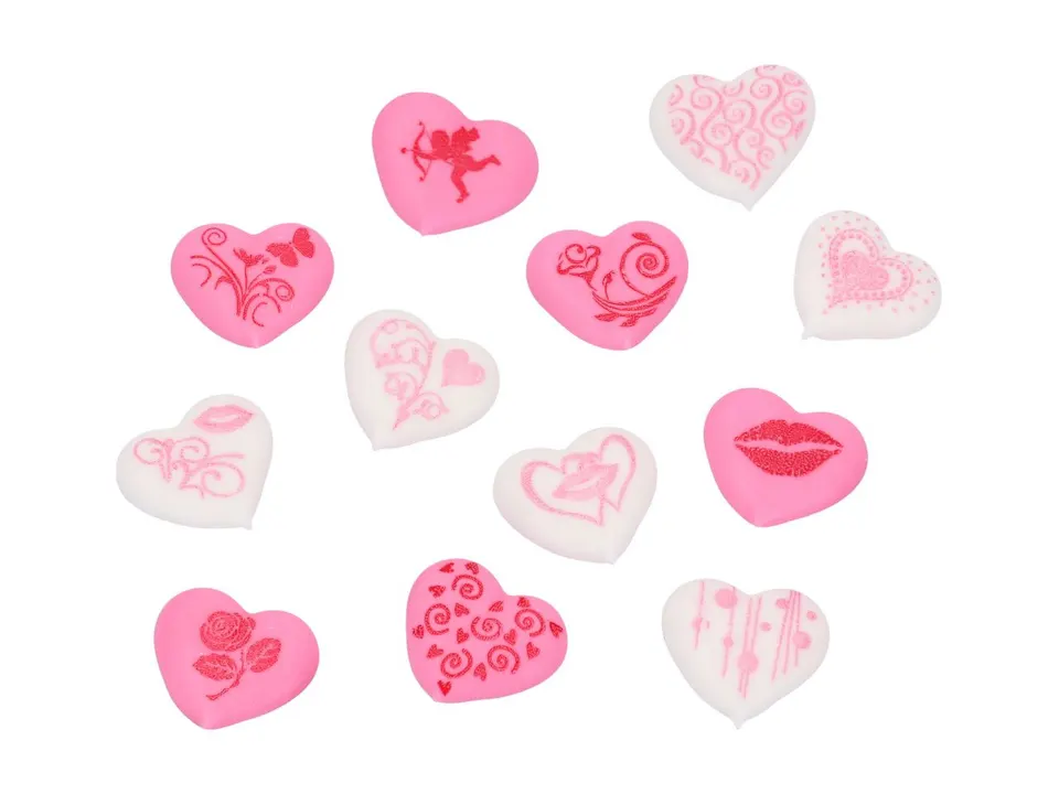 Sugar Hearts 24pcs/pack